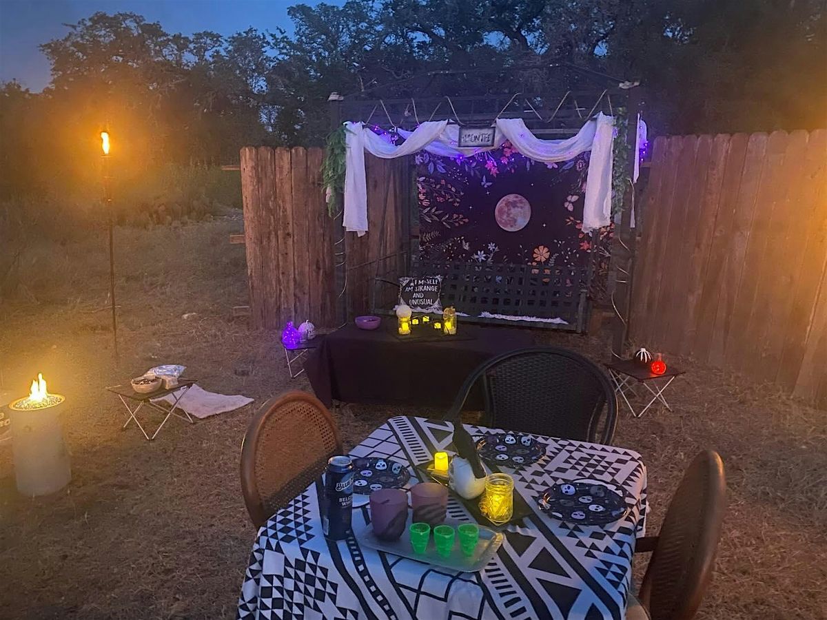 VIP Spooky Date Night - Sunset Picnic Set up