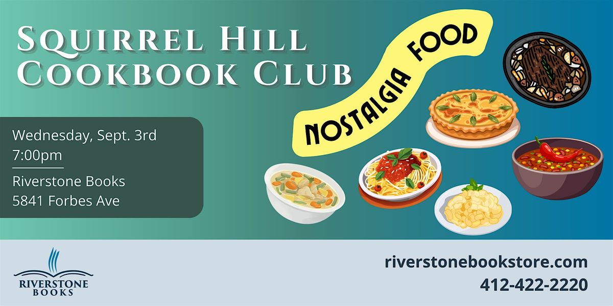 Squirrel Hill Cookbook Club - September