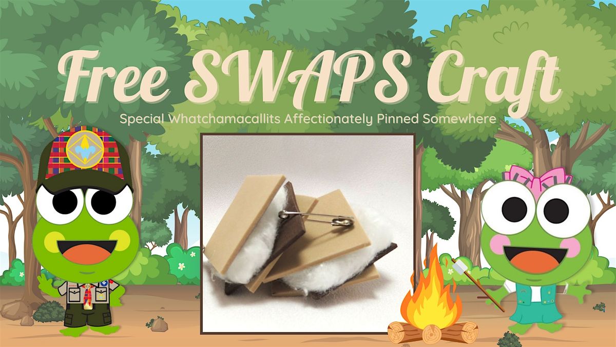 Free SWAPS craft at sweetFrog Salisbury