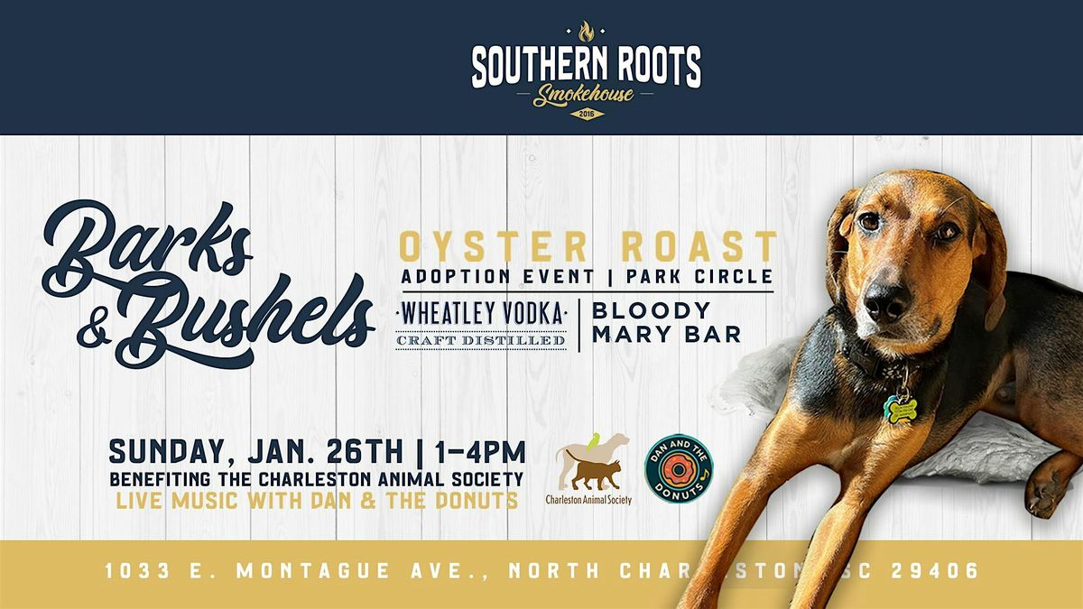 Barks & Bushels Oyster Roast & Adoption Event in Park Circle