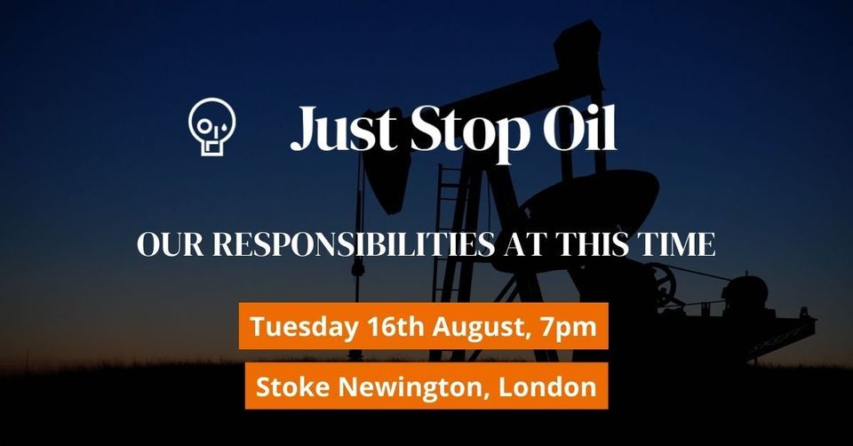 Our Responsibilities At This Time - Stoke Newington, London