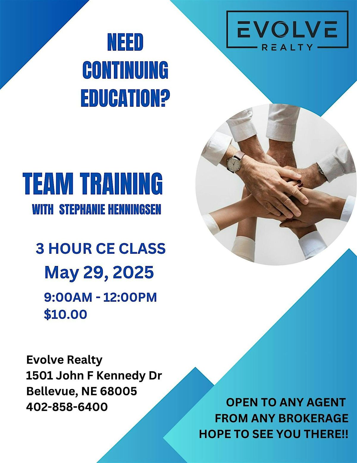 Copy of Team Training 3HR CE