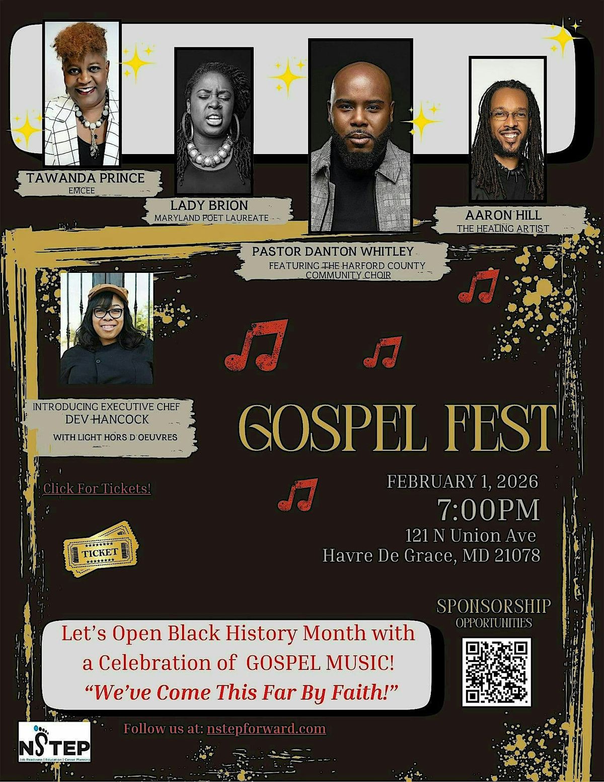 NSTEP presents: Gospel Fest