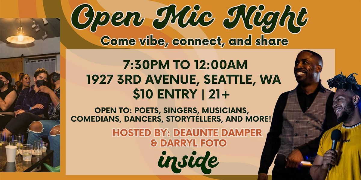 Open Mic Night: A BIPOC Centered Open Mic