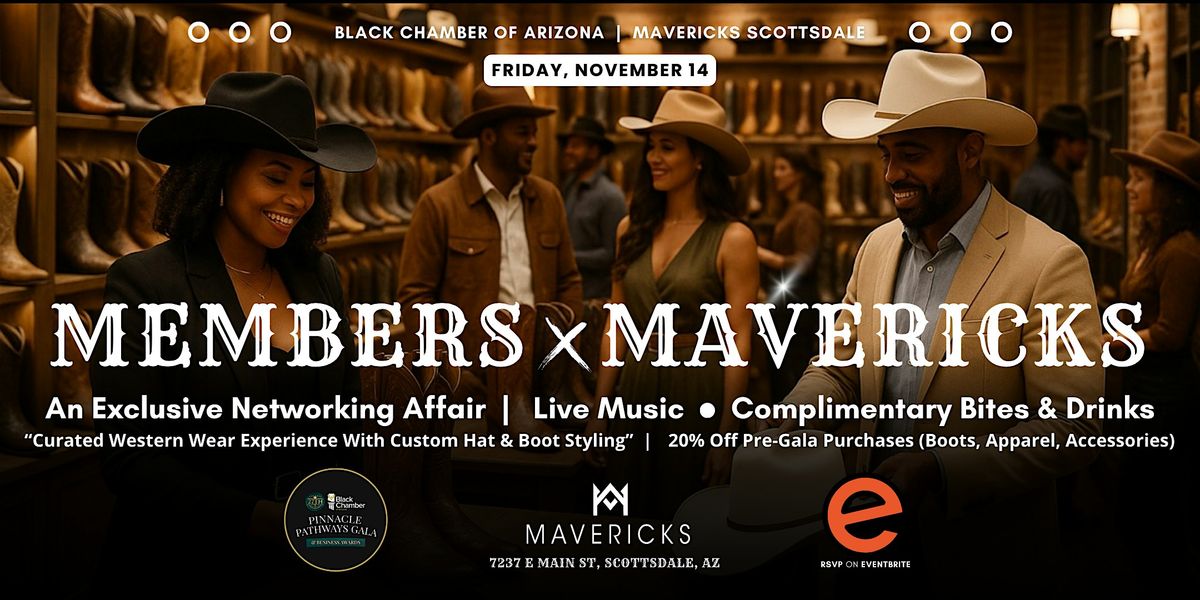 Members & Mavericks: An Exclusive Networking Affair