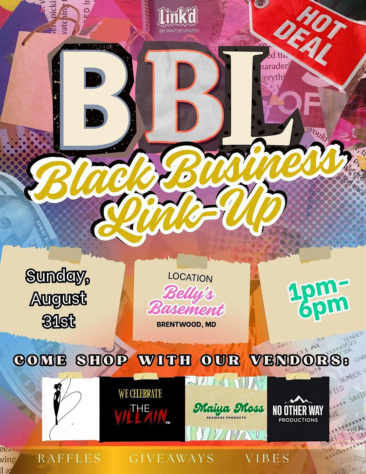 LINK'd: Black Business Link Up Pop Up Shop
