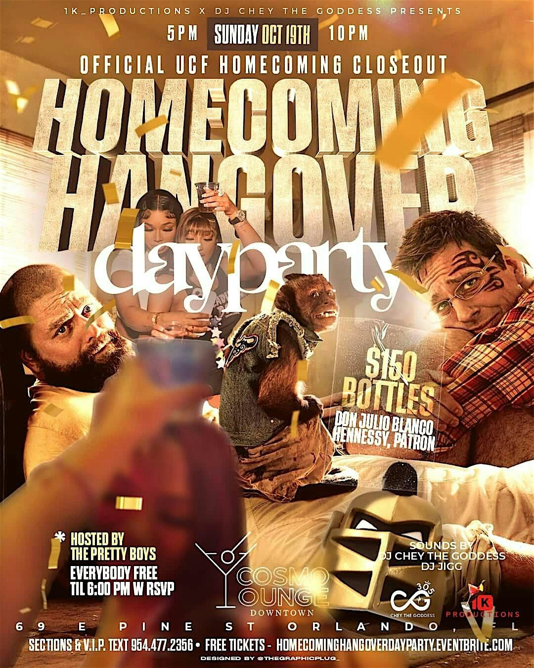 Homecoming Hangover Day Party - Hoco Finale | Cosmo Lounge Downtown