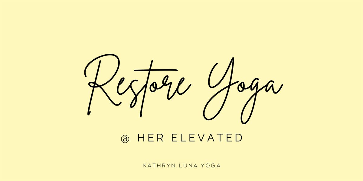 11\/12 Restore Yoga