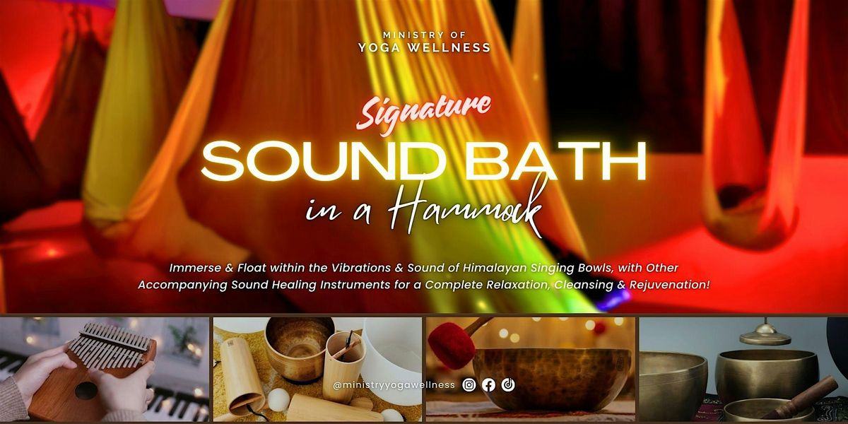 Signature Floating Sound Bath in a Hammock