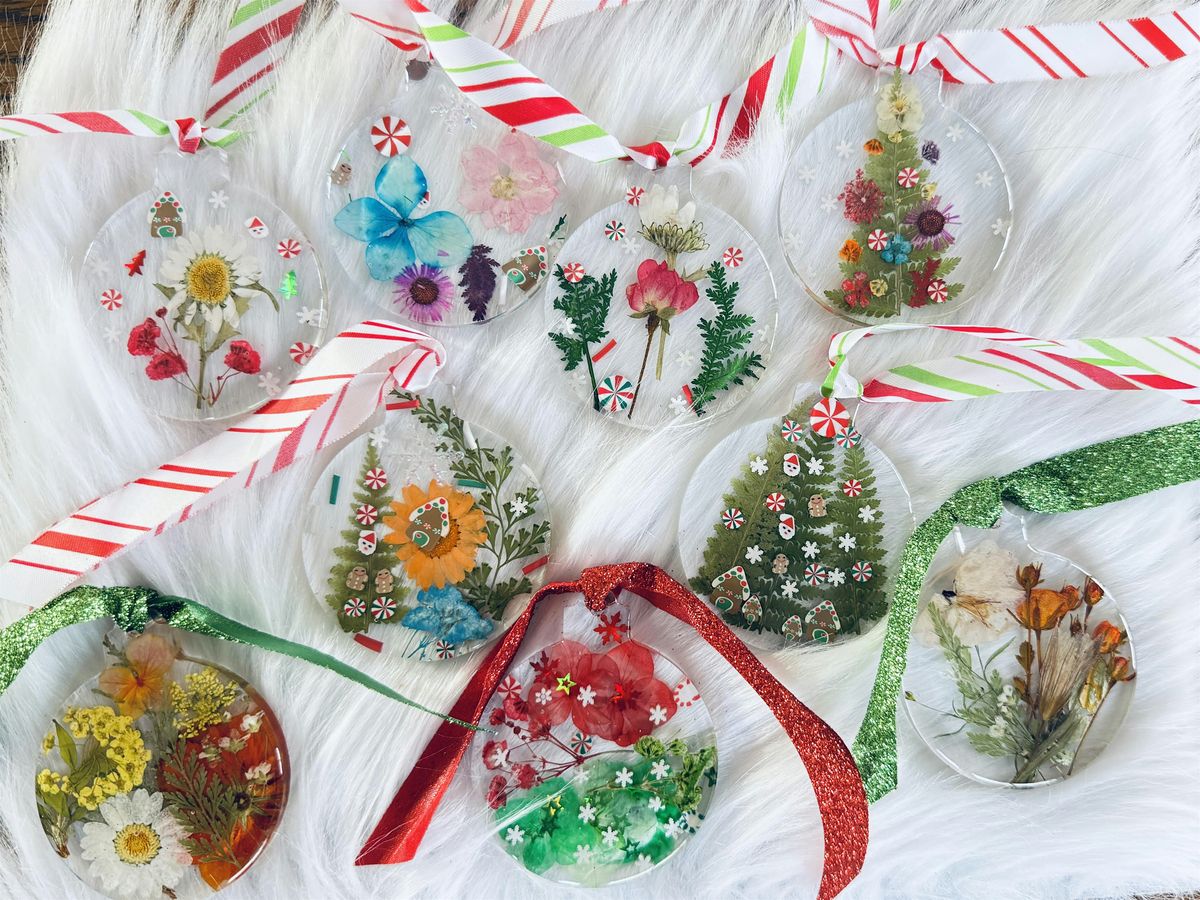 First Friday Resin Workshop: Christmas Ornament!