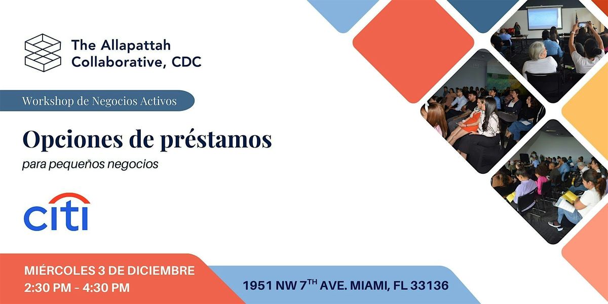 Opciones de pr\u00e9stamos para peque\u00f1os negocios