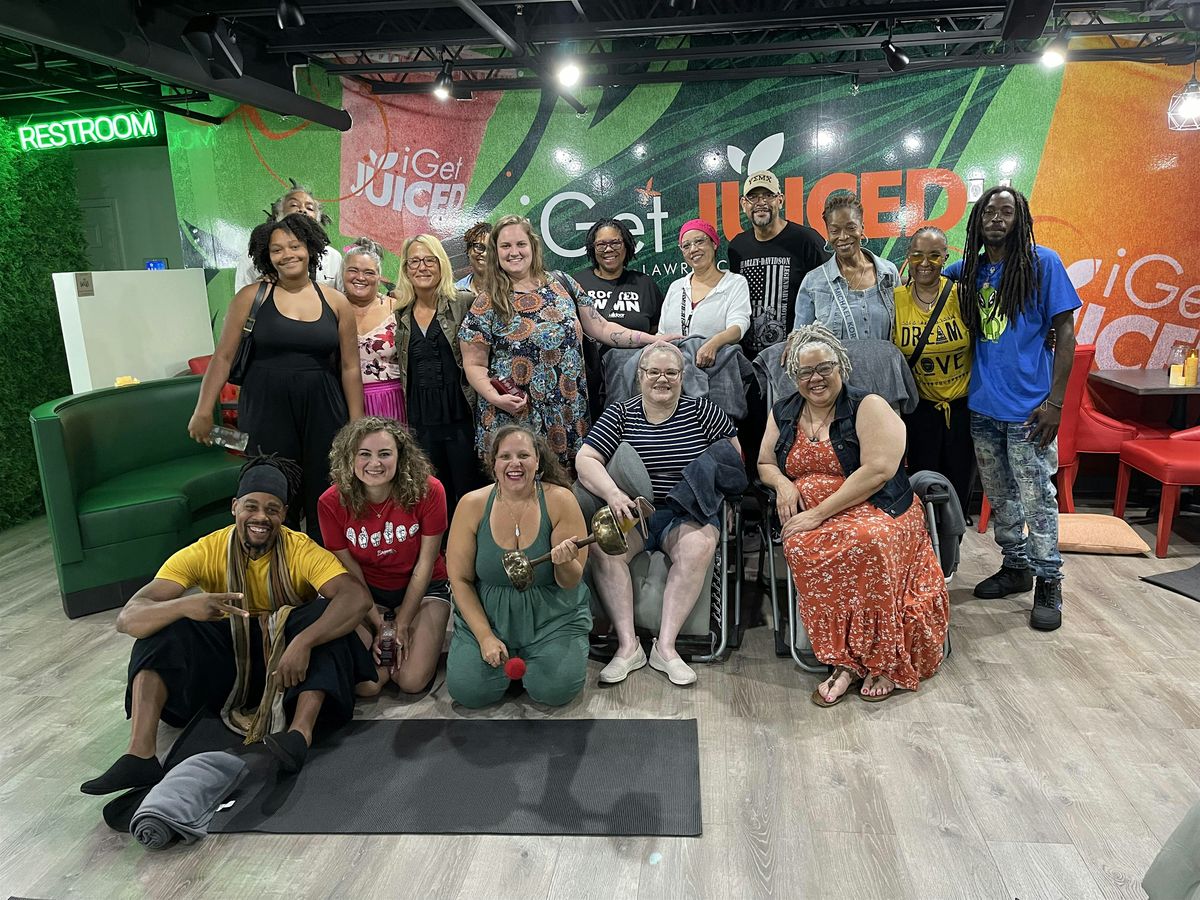 SOUND & SIP: A Sound Bath & Juice Bar Experience