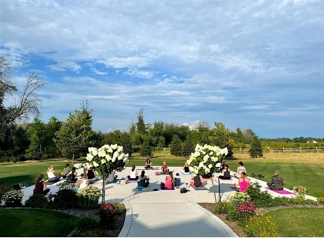 Cider Yoga at Pomona of Blue Barn Cidery