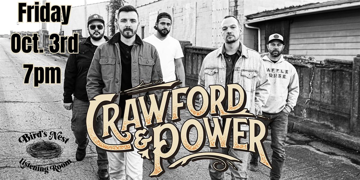 Crawford & Power at Bird's Nest Listening Room - Dunn NC