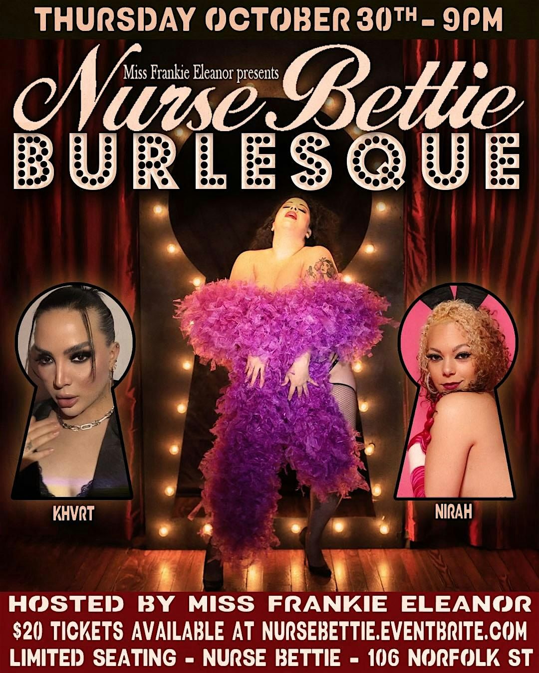 Nurse Bettie Burlesque Show