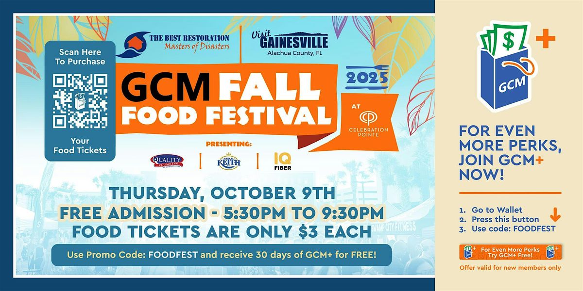 GCM Fall Food Festival