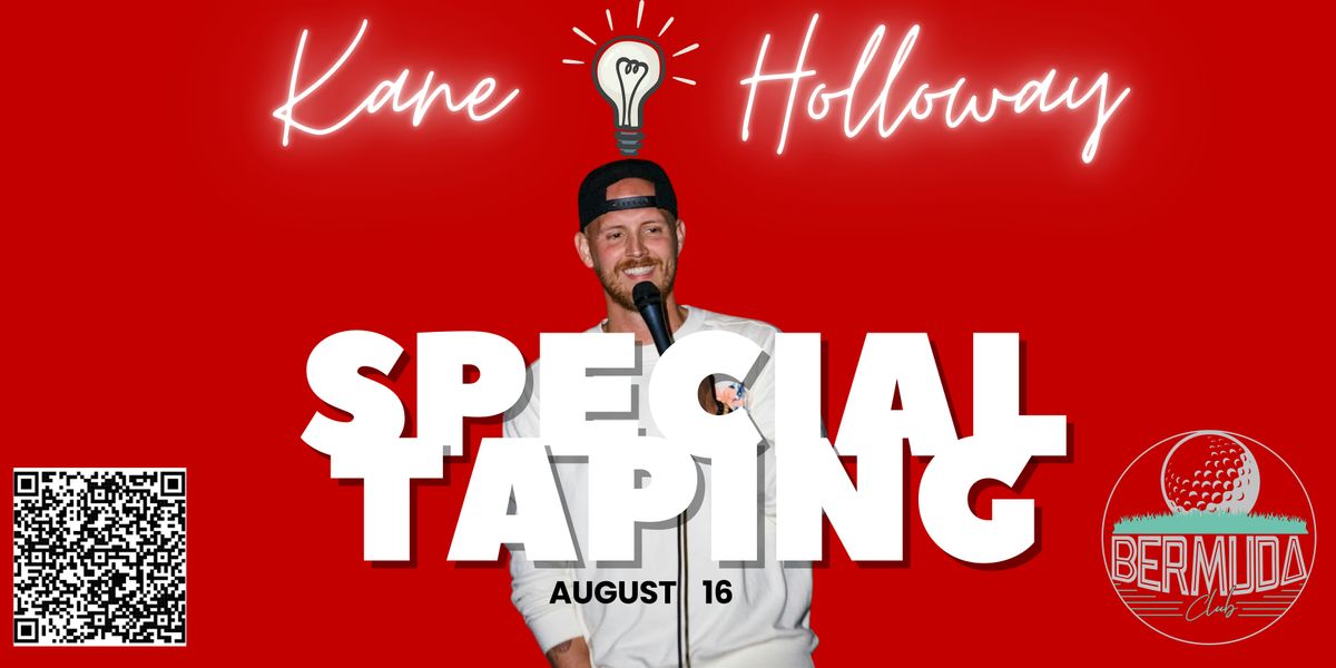 Kane Holloway Live \u2013 Comedy Special Taping at Bermuda Club