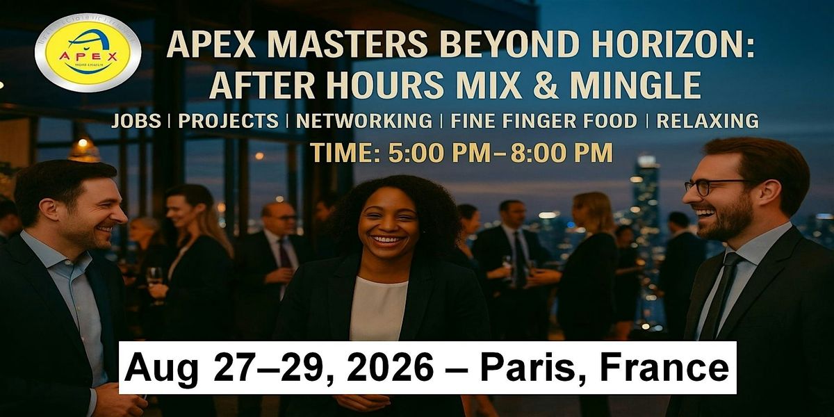 Apex Meet-ups Cooperation \u2022 Jobs \u2022 Networking in Paris, France