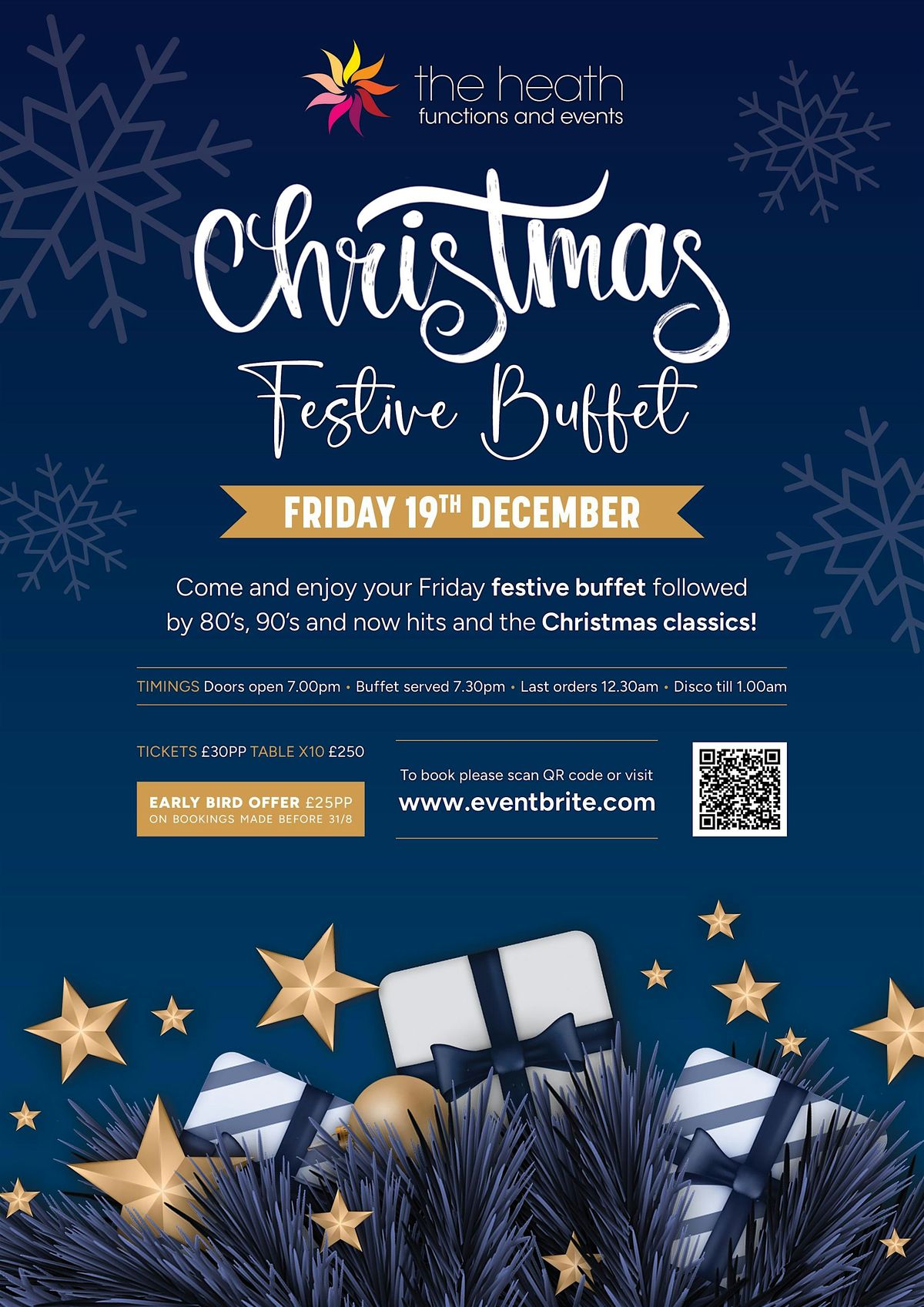 Christmas At The Heath  Festive Buffet