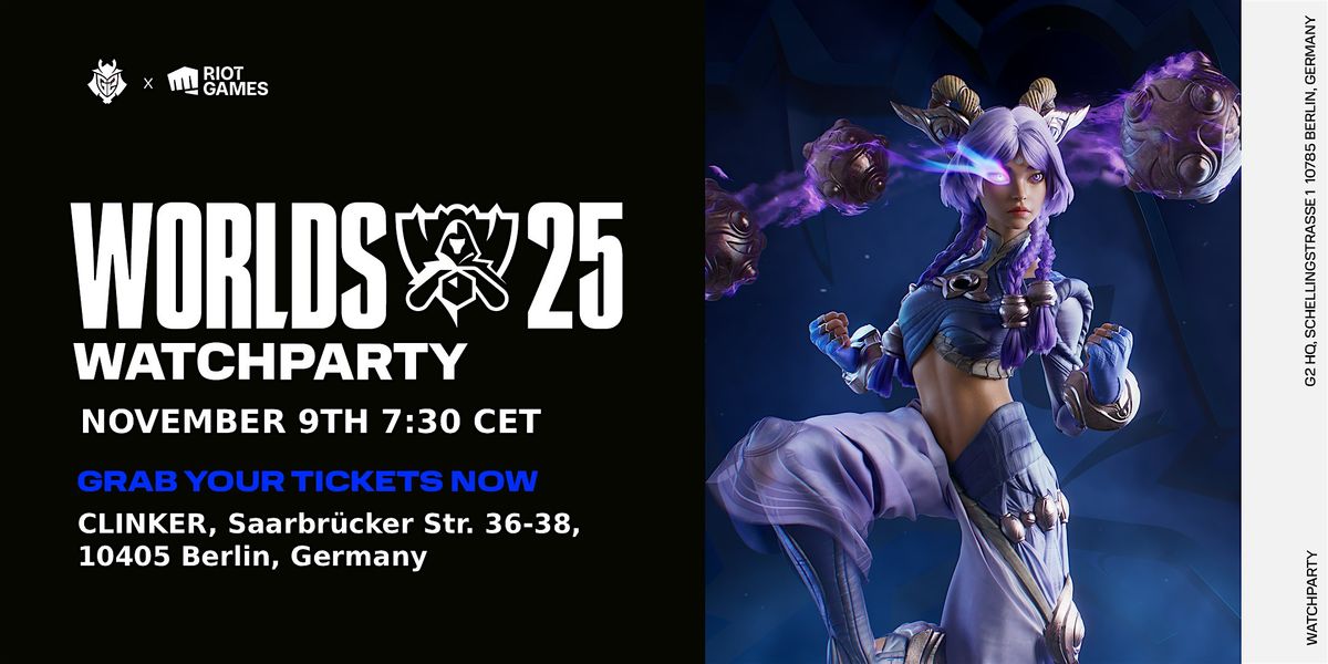 WORLDS 2025 OFFICIAL WATCH PARTY - GRAND FINALS