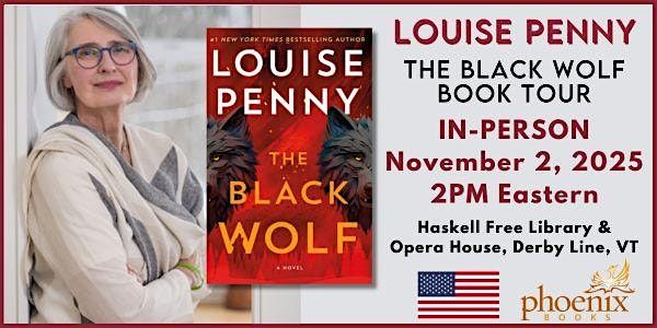 An Afternoon with Louise Penny - November 2, 2025