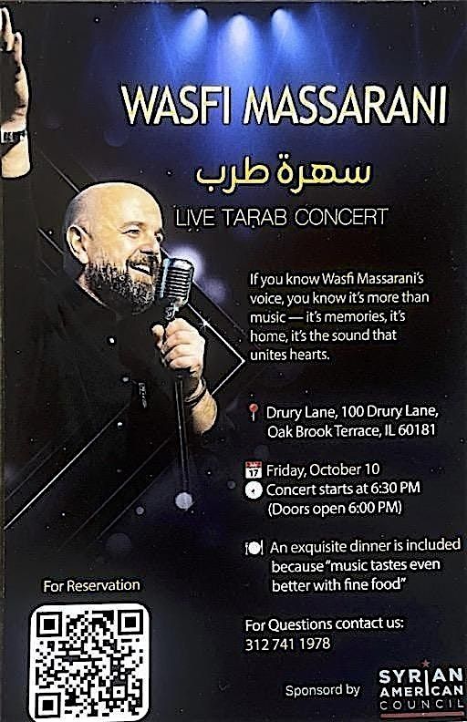 Tarab Comedy Night with WASFI MASSARANI