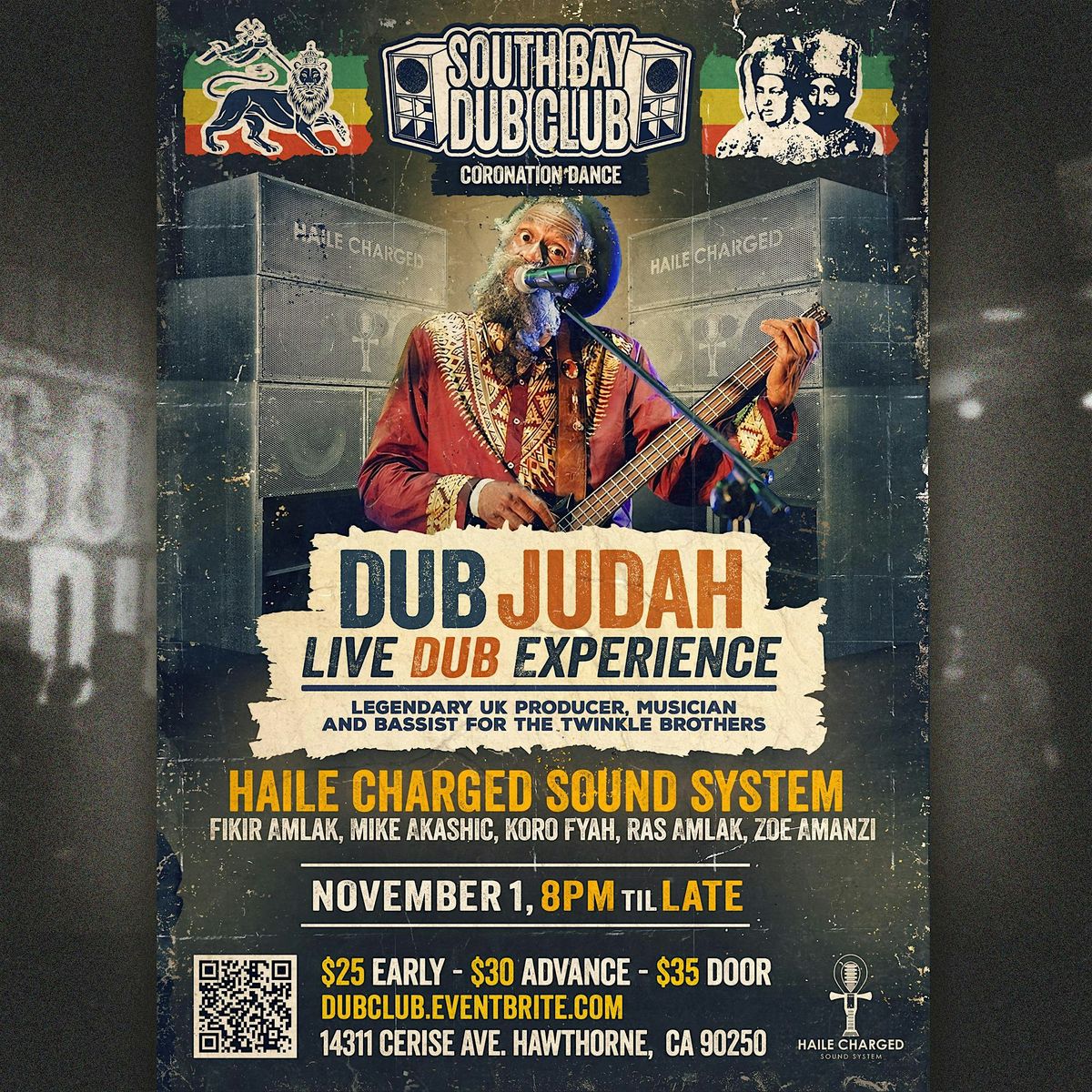 Dub Judah & Haile Charged Sound System