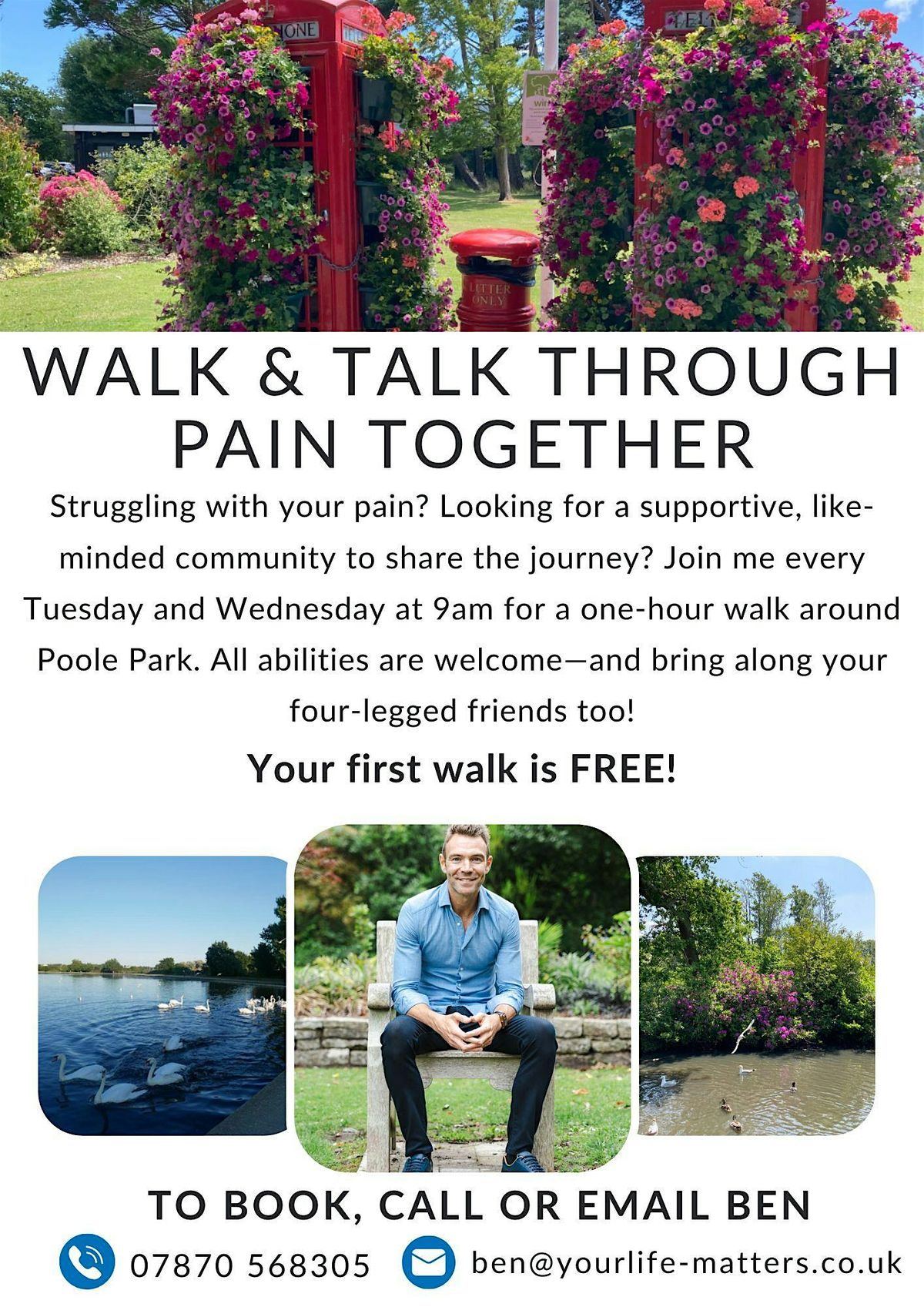 Walk & Talk Through Your Pain Together