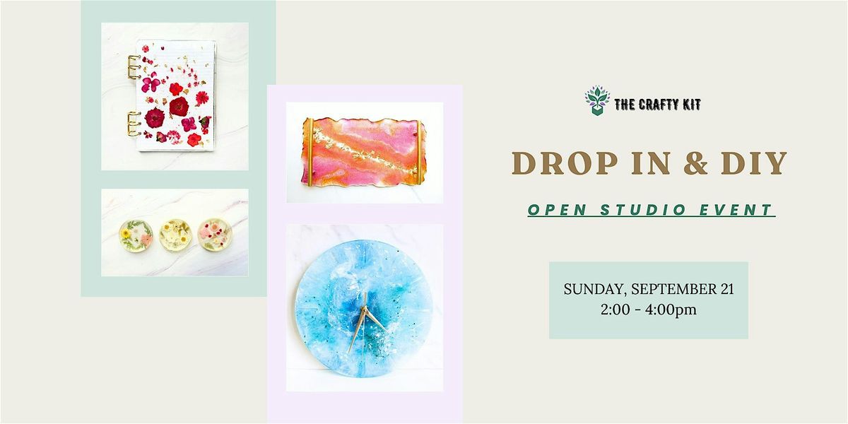 Drop In & DIY: Resin Open Studio Workshop