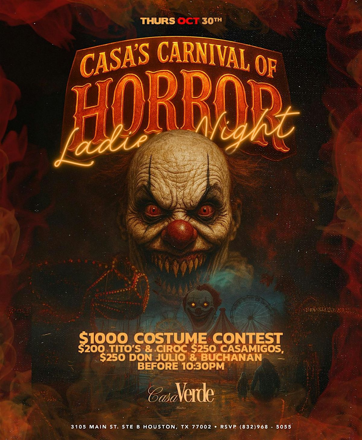 Ladies Night - Casa Carnival of Horror