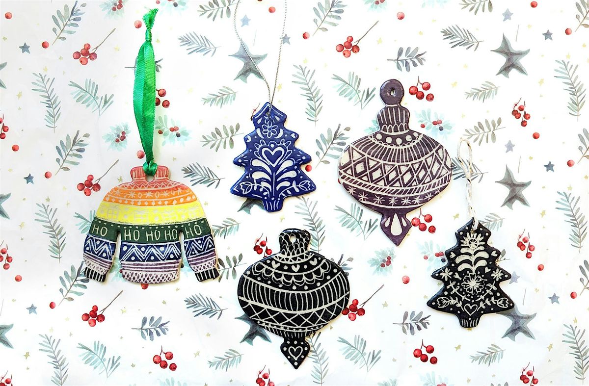 Sip & Sculpt: Sgraffito Decorations