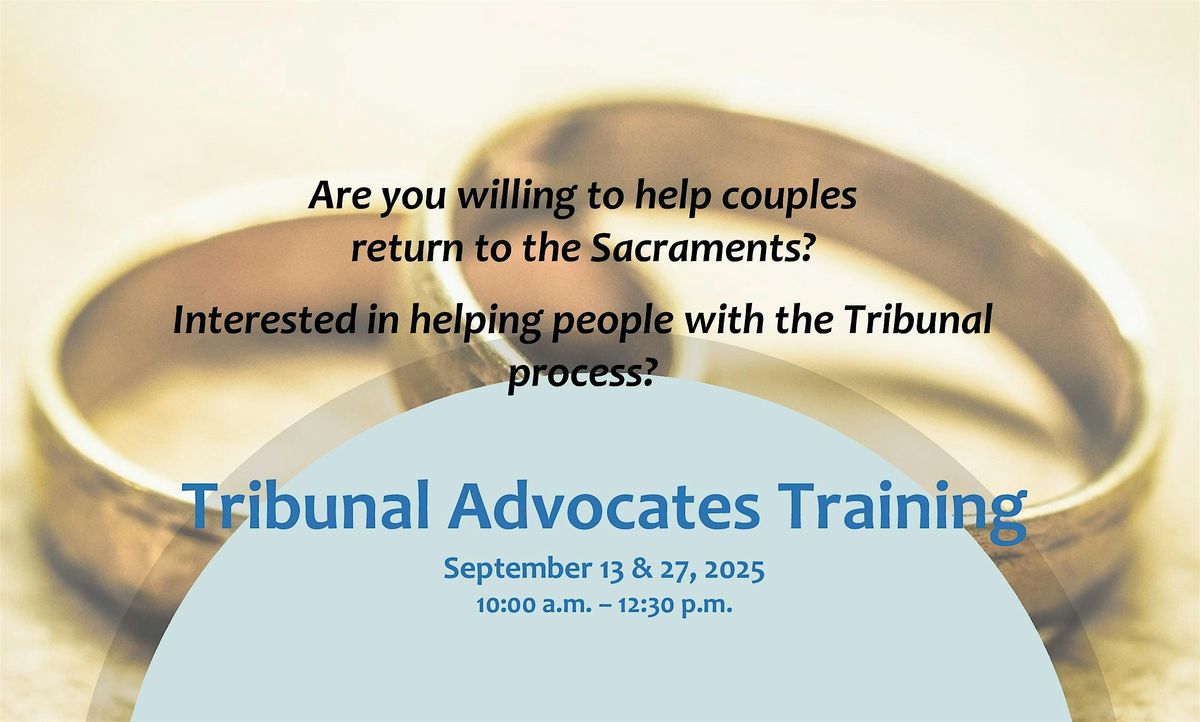 Tribunal Advocates Training