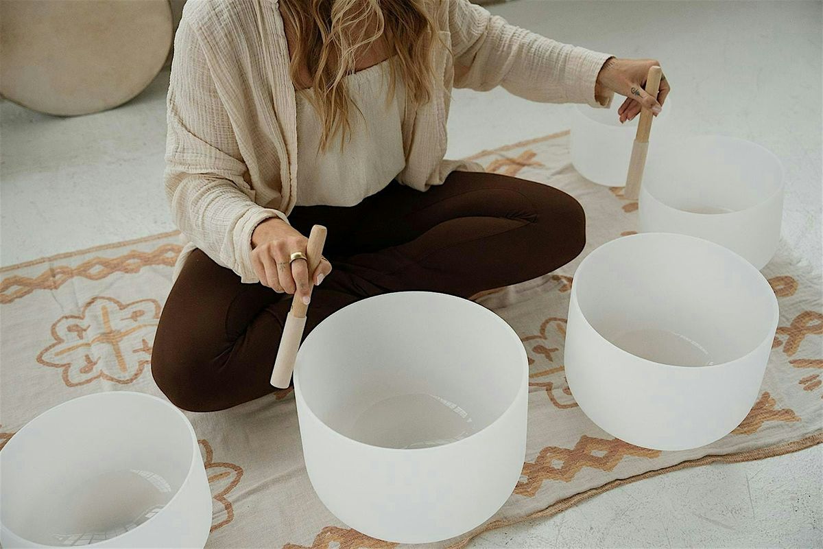 Tea + Sound Bath at Barnes and Morgan