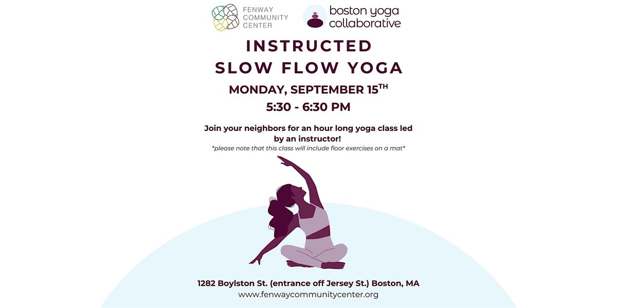 Instructed Slow Flow Yoga