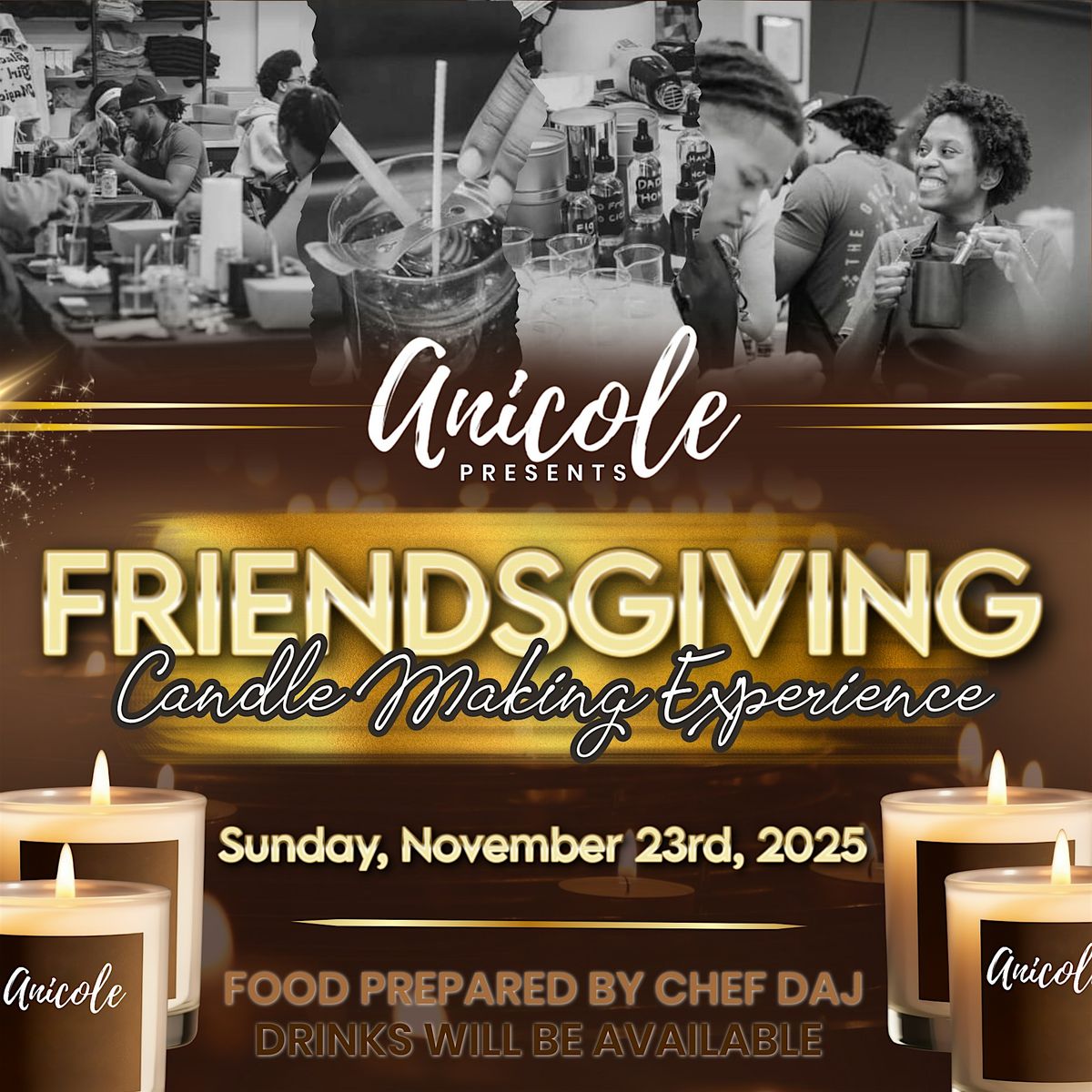Friendsgiving Candle Making Experience
