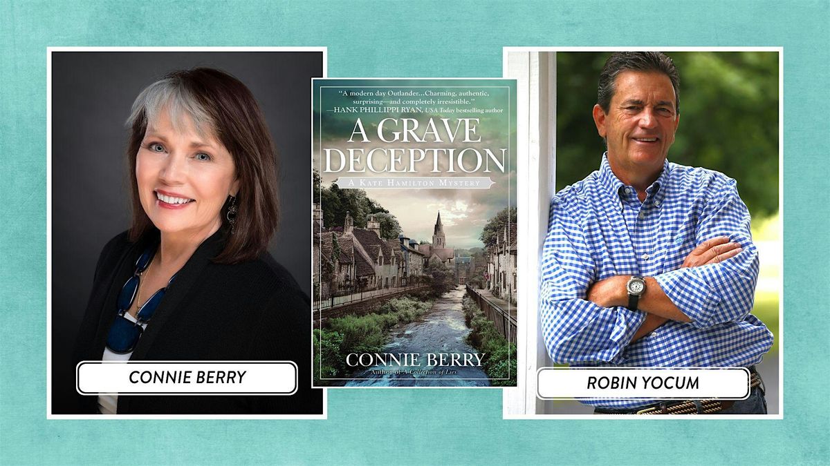 Connie Berry Launches A GRAVE DECEPTION, latest in Mystery Series!