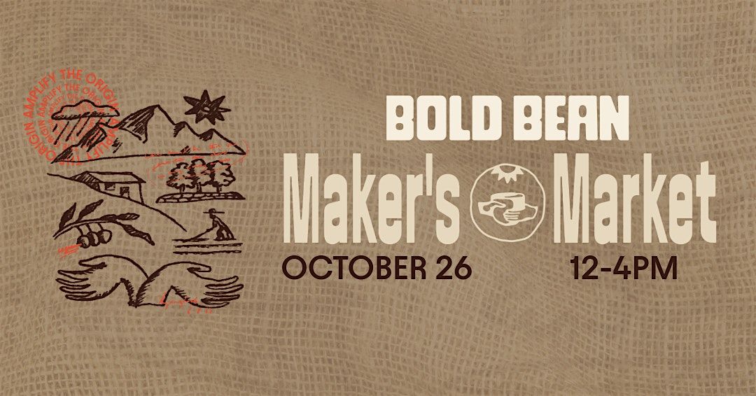 Bold Bean Arts Market Pop Up NOVEMBER: Riverside