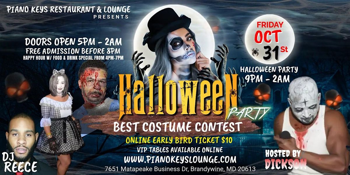 Halloween Party @ Piano Keys Lounge Hosted by Dickson  Oct. 31