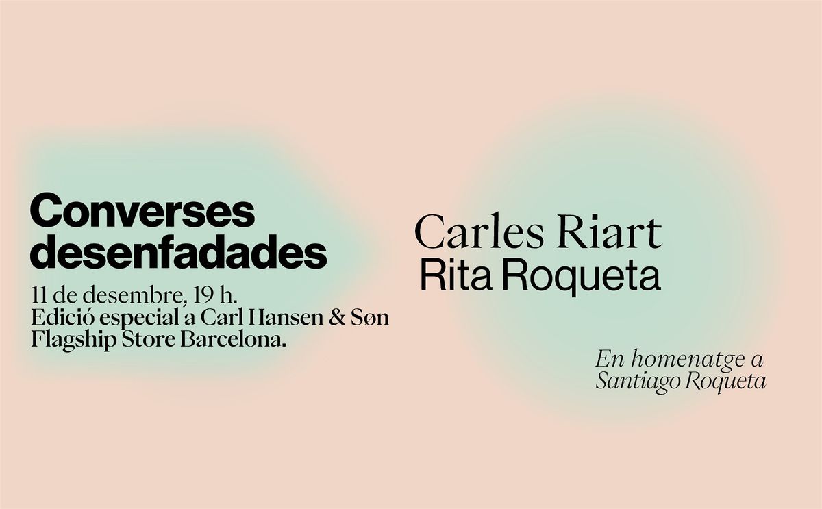 Converses DesenFADades amb  Carles Riart i Rita Roqueta
