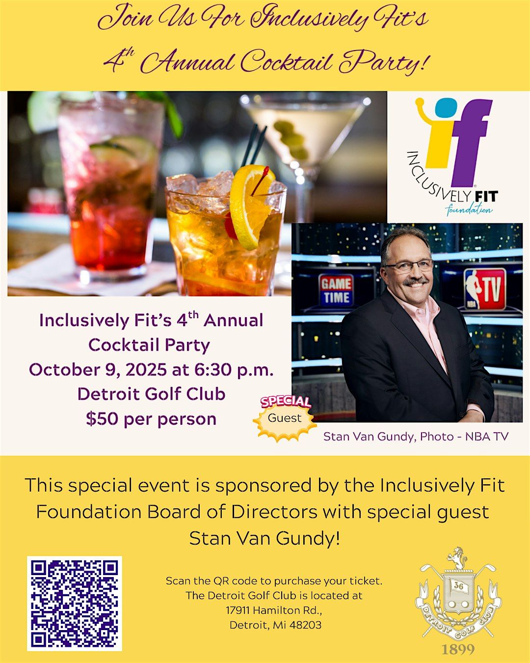 Inclusively Fit's 4th Annual Cocktail Party
