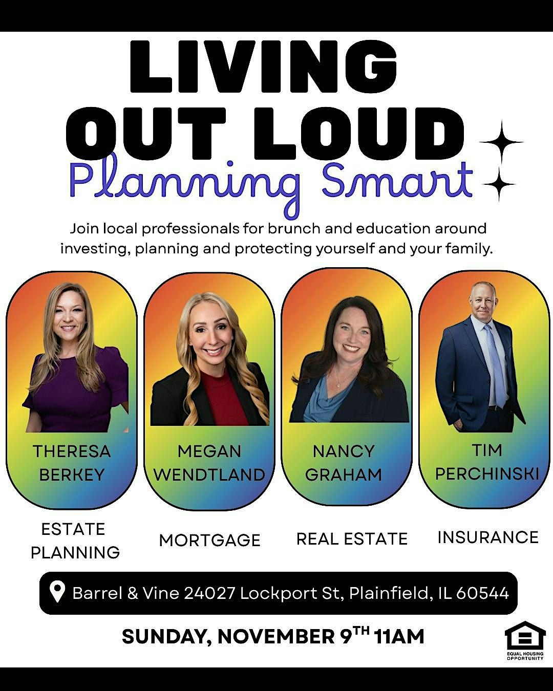 Living Out Loud- Planning Smart
