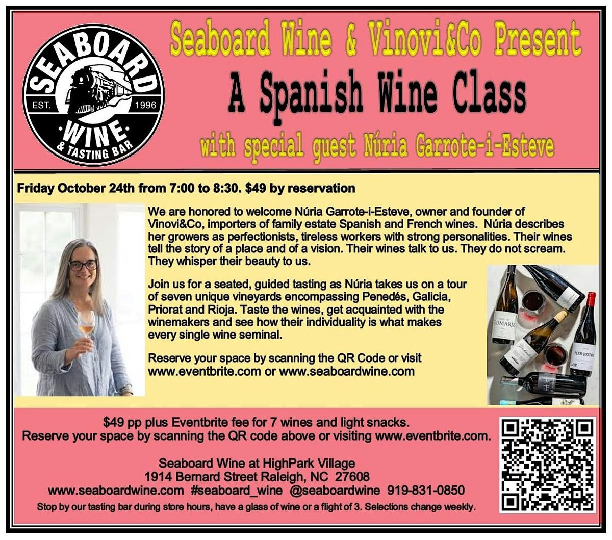 Spanish Wine Class!