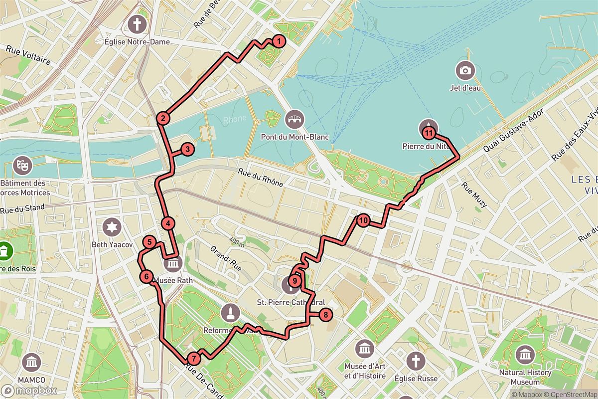 Geneva Audio Tour: Banks, Diplomats & Stones of the Old City