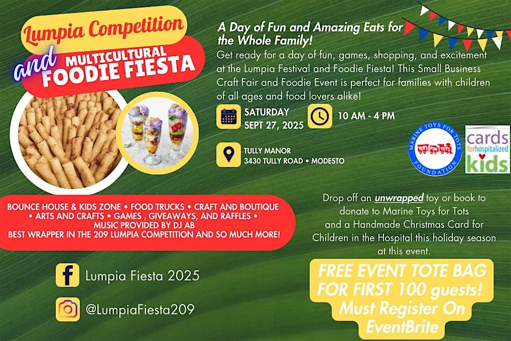 Lumpia Competition and Multicultural Foodie Fiesta