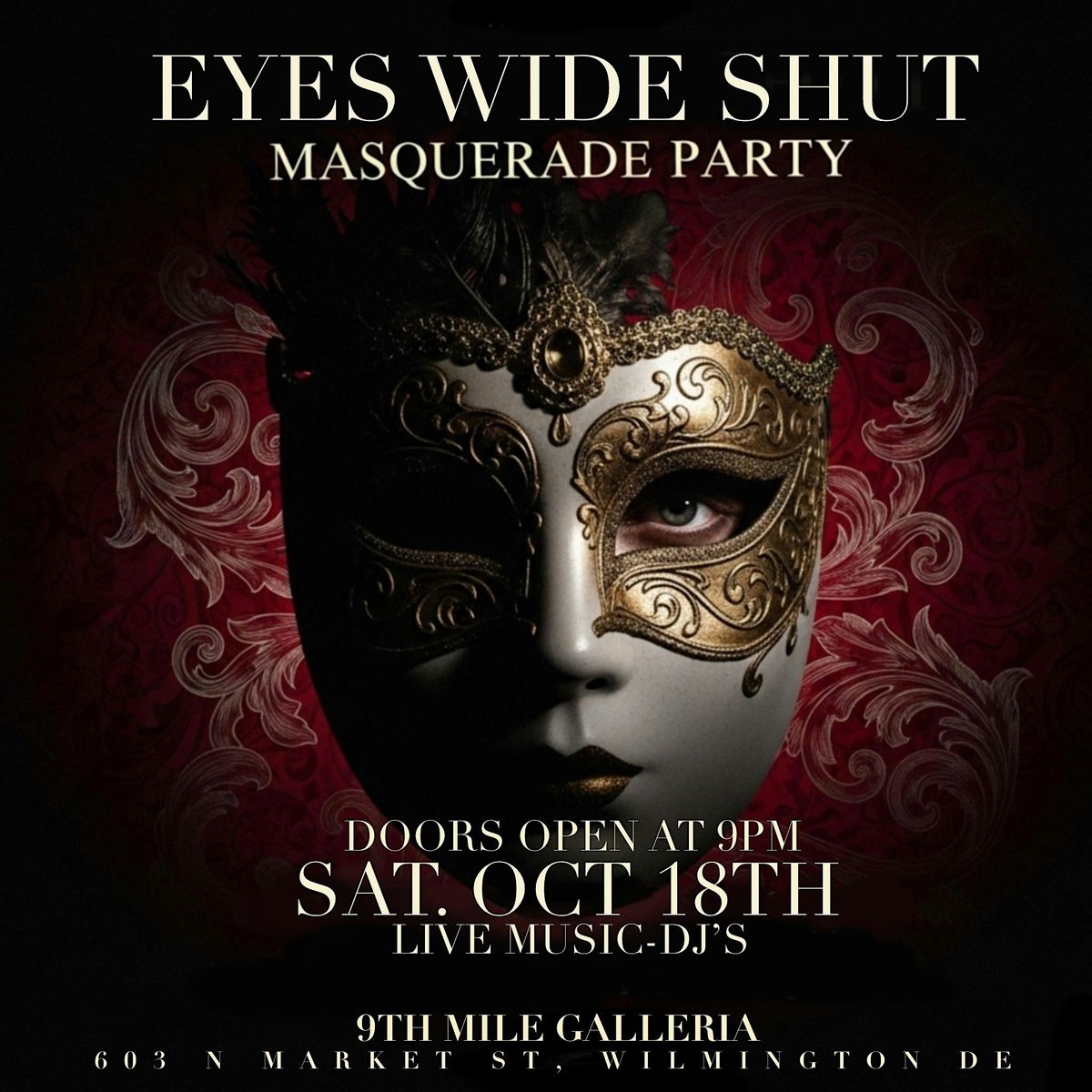 Eyes Wide Shut Masquerade Party