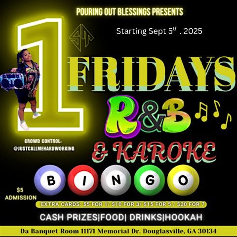 1 First Friday's R&B & Karaoke