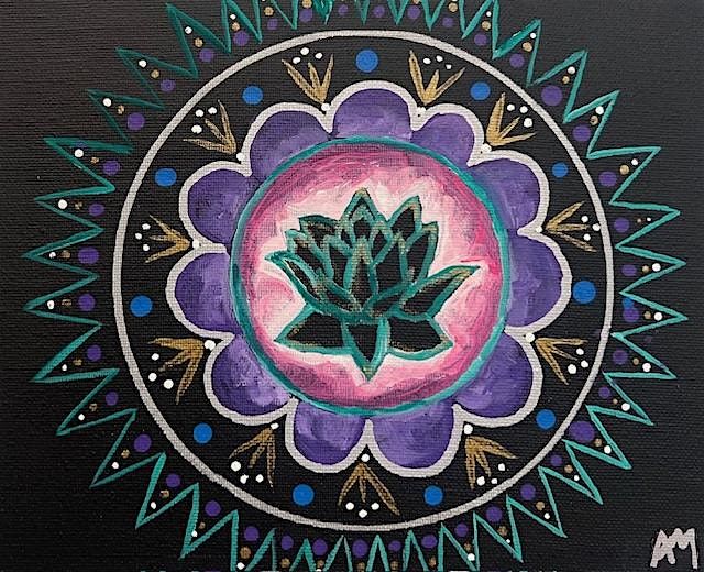 "Paint and Heal" Mandala Paint Night