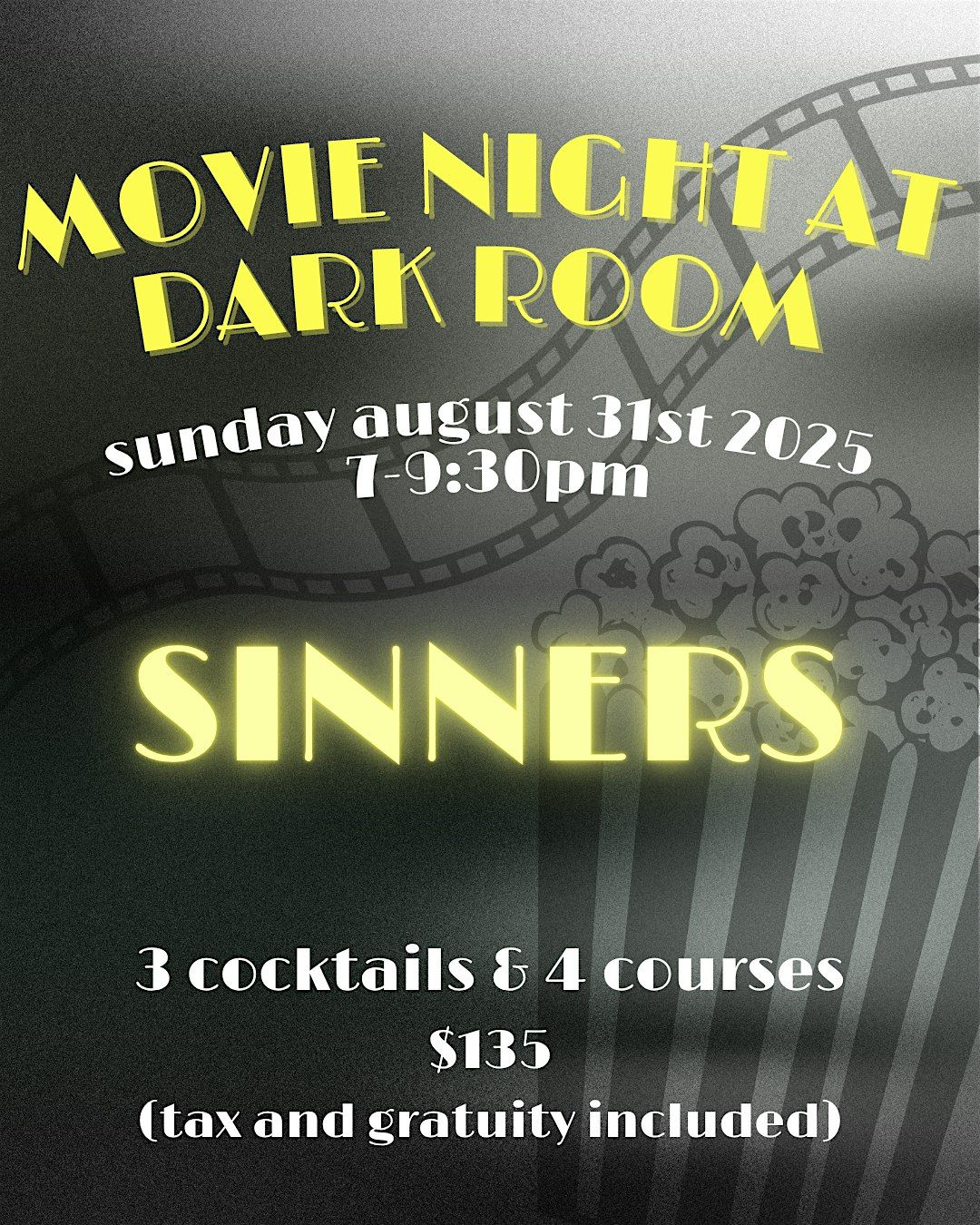 Movie Night at Dark Room: Sinners