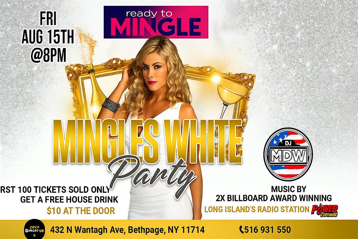 39 + Ready to Mingle White Party