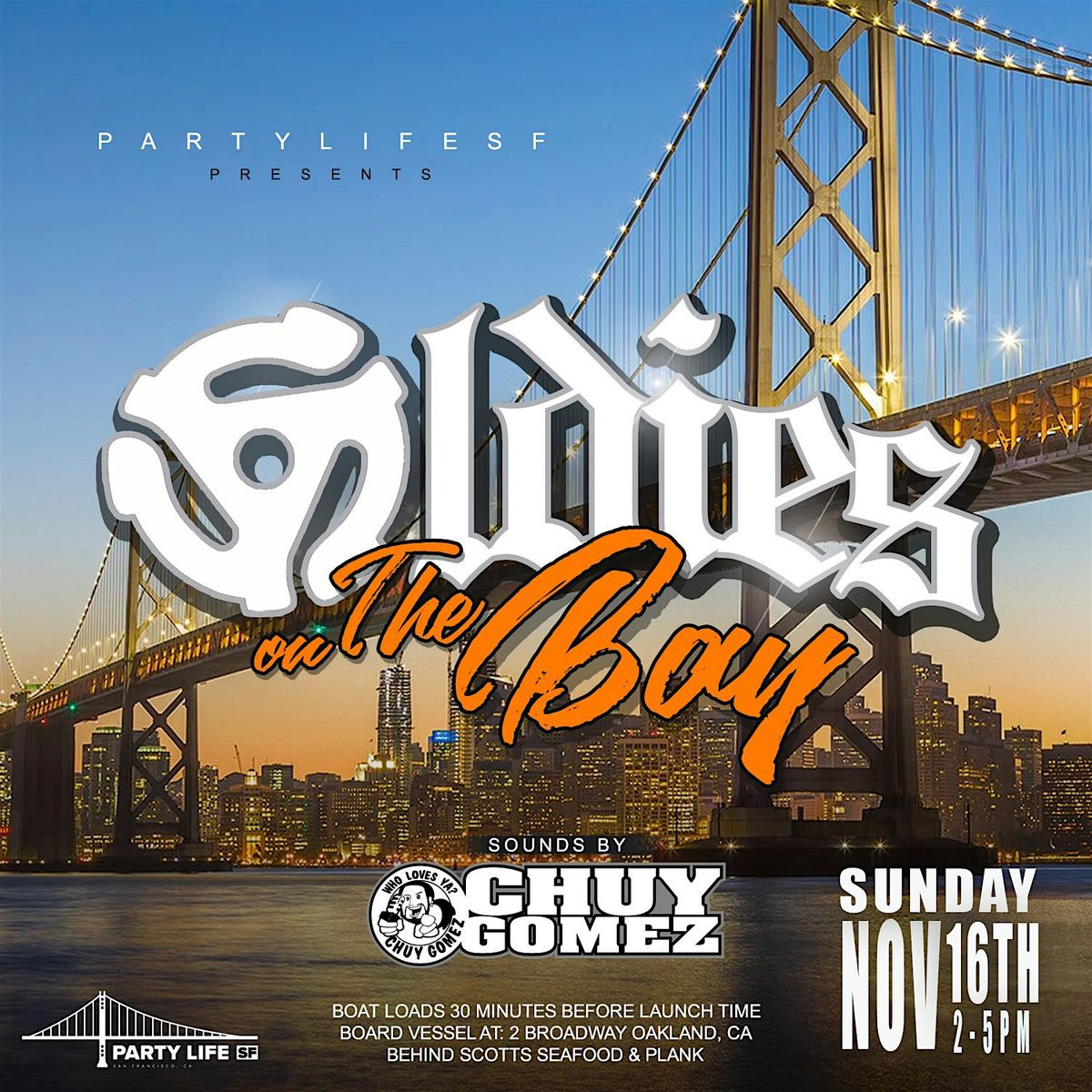 OLDIES ON THE BAY FEAT CHUY GOMEZ